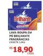 Assaí Atacadista Brilhante - lava-roupa em po fragrâncias oferta