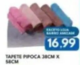 Rancho Bom Supermercados Tapete piPOCA oferta
