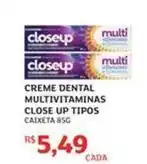 Assaí Atacadista Close up - creme dental multivitaminas oferta
