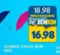 Rancho Bom Supermercados guarda chuva kids oferta