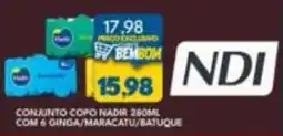 Rancho Bom Supermercados Conjunto copo nadir oferta