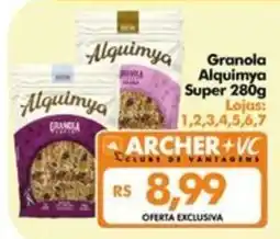 Supermercados Archer Granola Alquimya Super oferta