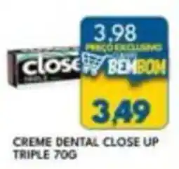 Rancho Bom Supermercados Creme dental close up triple oferta