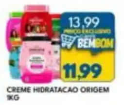 Rancho Bom Supermercados Creme hidratacao origem oferta