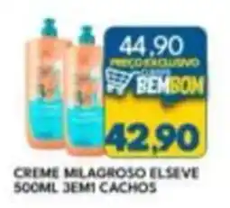 Rancho Bom Supermercados Creme milagroso elseve oferta