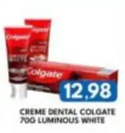Rancho Bom Supermercados Creme dental colgate 70g luminous white oferta