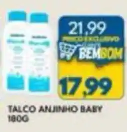 Rancho Bom Supermercados Talco anjinho baby oferta