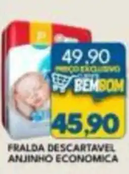 Rancho Bom Supermercados Fralda descartavel anjinho economica oferta