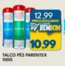 Rancho Bom Supermercados Talco pés parentex oferta