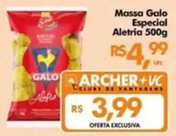 Supermercados Archer Massa galo especial aletria oferta