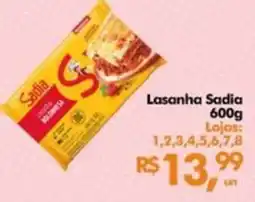 Supermercados Archer Lasanha Sadia oferta