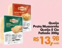 Supermercados Archer Queijo Prato/Mussarela Queijo E Cia Fatiado oferta