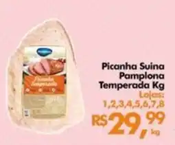 Supermercados Archer Picanha Suína Pamplona Temperada Kg oferta