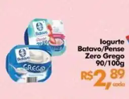 Supermercados Archer Iogurte Batavo/Pense Zero Grego oferta