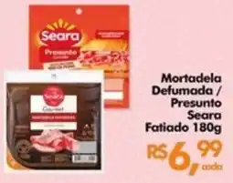 Supermercados Archer Mortadela Defumada / Presunto Seara oferta