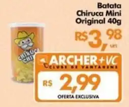 Supermercados Archer Batata Chiruca Mini Original oferta