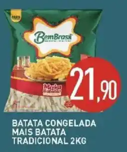 Calvo Atacadista Batata congelada mais batata tradicional oferta