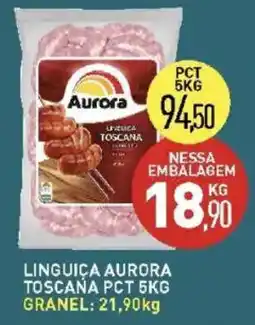 Calvo Atacadista Linguiça aurora toscana oferta