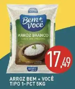 Calvo Atacadista Arroz bem + você tipo 1-pct oferta