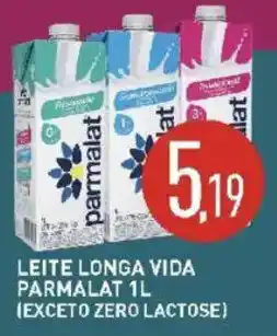 Calvo Atacadista Leite longa vida parmalat 1l oferta