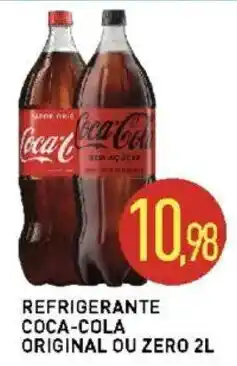 Calvo Atacadista Refrigerante coca-cola original ou zero oferta