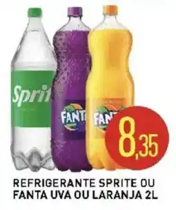 Calvo Atacadista Refrigerante sprite ou fanta uva ou laranja oferta