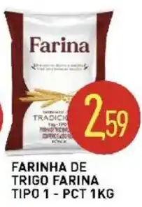 Calvo Atacadista Farinha de trigo farina tipo 1 oferta