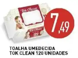 Calvo Atacadista Toalha umedecida tok clean oferta