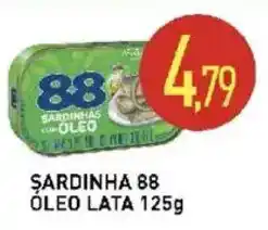 Calvo Atacadista Sardinha 88 óleo lata oferta
