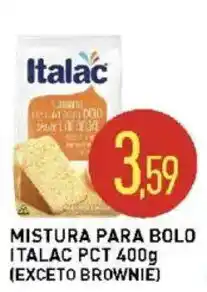Calvo Atacadista Mistura para bolo italac pct oferta