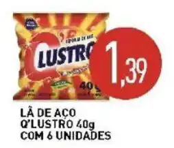 Calvo Atacadista Lã de aço q'lustrô oferta