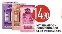 Calvo Atacadista kit shampoo + condicionador seda (fragrâncias) oferta