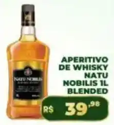 Supermercado Padrão Aperitivo de whisky natu nobilis 1l blended oferta