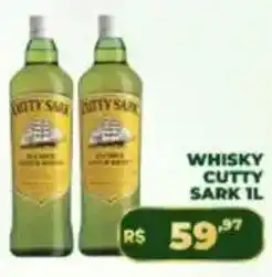 Supermercado Padrão Whisky cutty sark oferta
