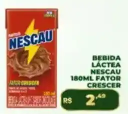Supermercado Padrão Bebida lactea nescau fator crescer oferta