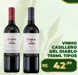 Supermercado Padrão vinho casillero del diablo oferta