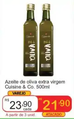 Giga Atacado Azeite de oliva extra virgem cuisine & co. oferta