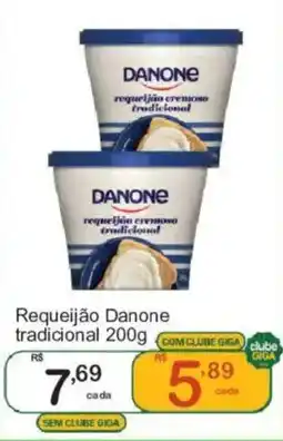 Giga Atacado Requeijão Danone tradicional oferta