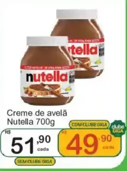 Giga Atacado Creme de avelã Nutella oferta