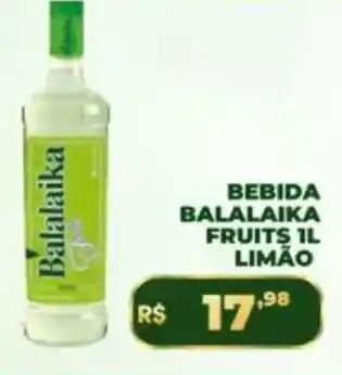 Bebida balalaika fruits 1l limão
