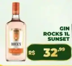 Supermercado Padrão gin rocks il sunset oferta