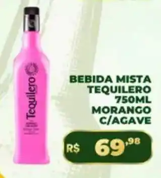 Bebida mista tequilero morango c/agave