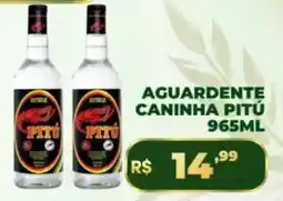Supermercado Padrão Aguardente caninha pitu oferta
