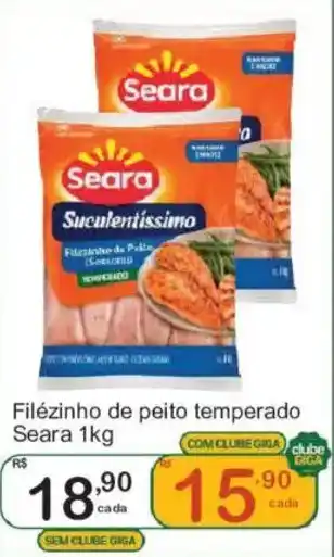 Filézinho de peito temperado