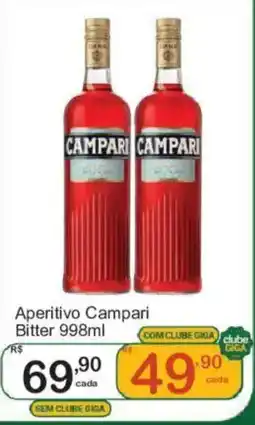 Giga Atacado Aperitivo Campari Bitter oferta