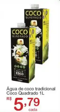Giga Atacado Água de coco tradicional Coco Quadrado oferta