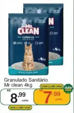Giga Atacado Granulado Sanitário Mr clean oferta