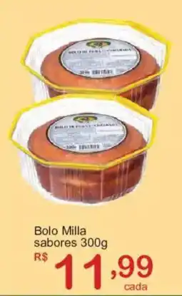 Giga Atacado Bolo Milla sabores oferta