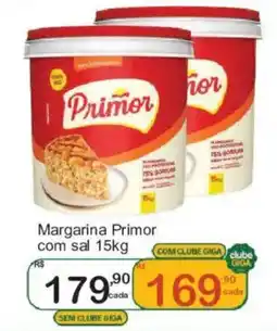 Giga Atacado Margarina primor com sal oferta