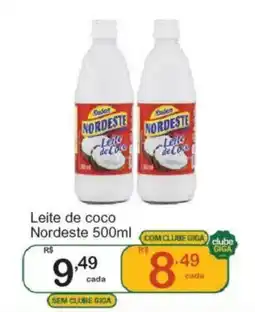 Giga Atacado Leite de coco nordeste oferta